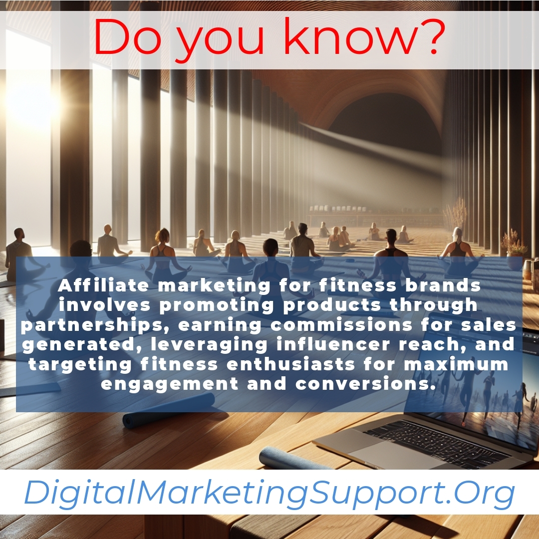 Affiliate Marketing for Fitness Brands