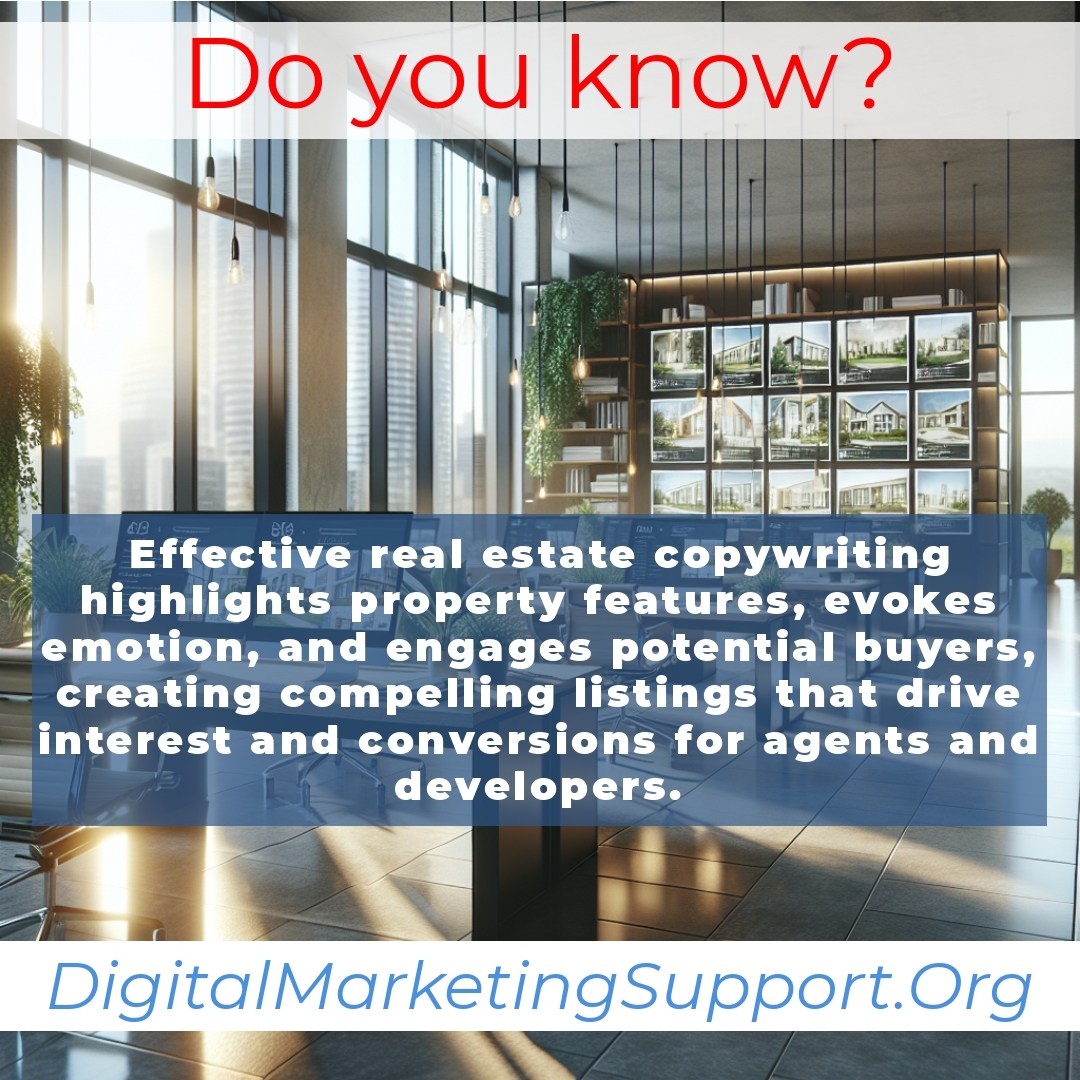 Copywriting for Real Estate Websites