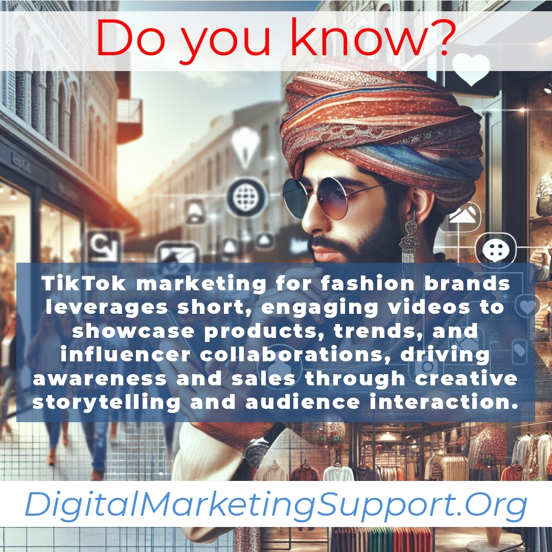 TikTok marketing for fashion brands