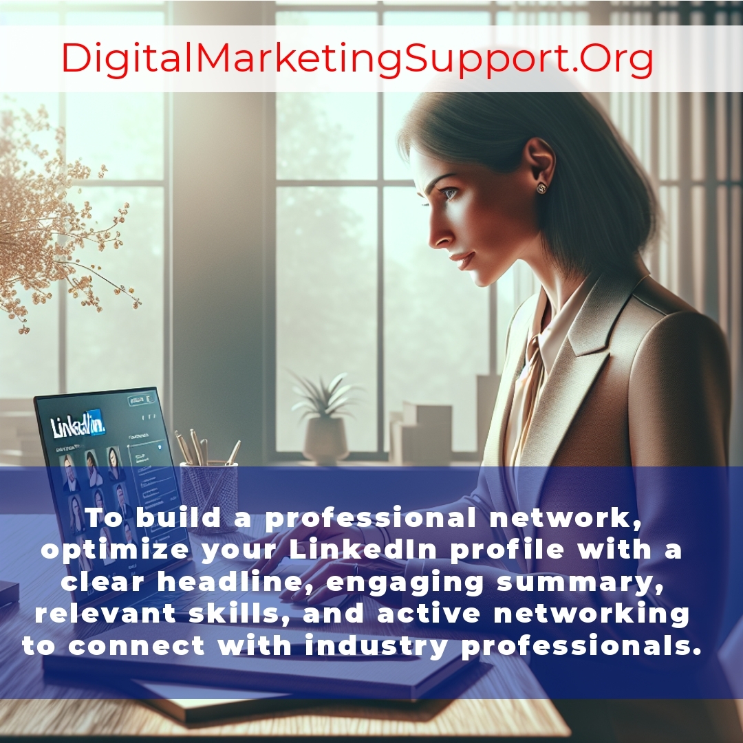 Building a Professional Network with a Well-Optimized LinkedIn Profile