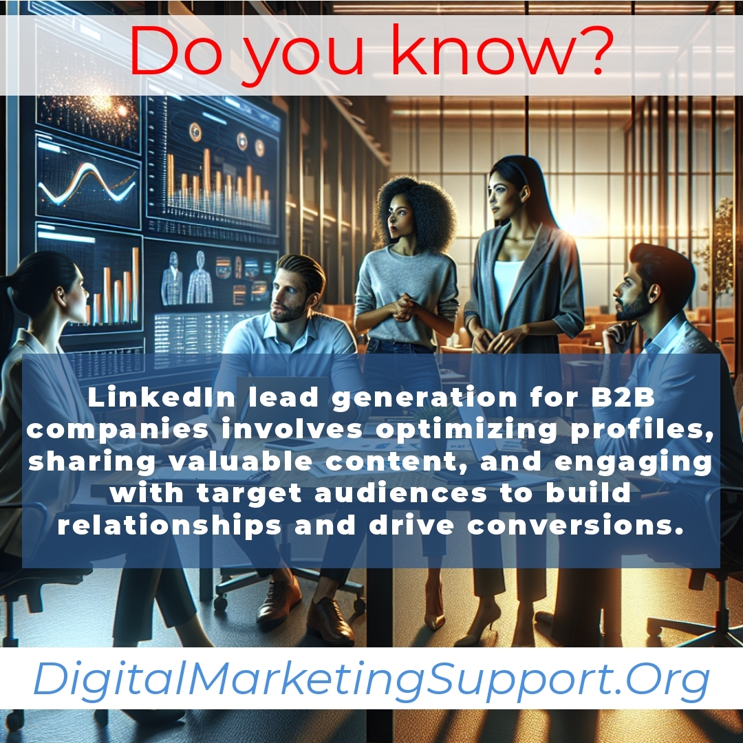 LinkedIn lead generation for B2B companies