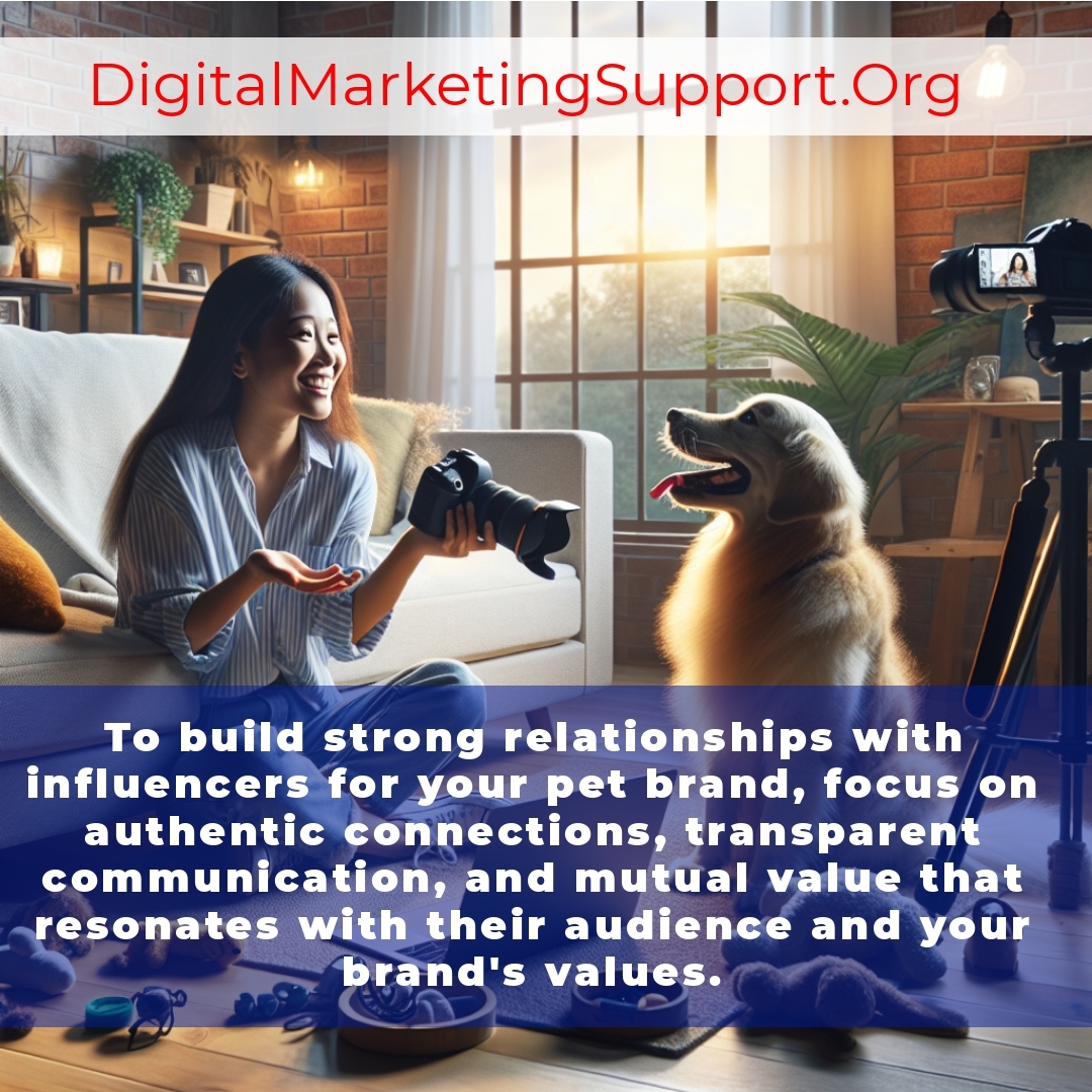 Building Strong Relationships with Influencers for Your Pet Brand