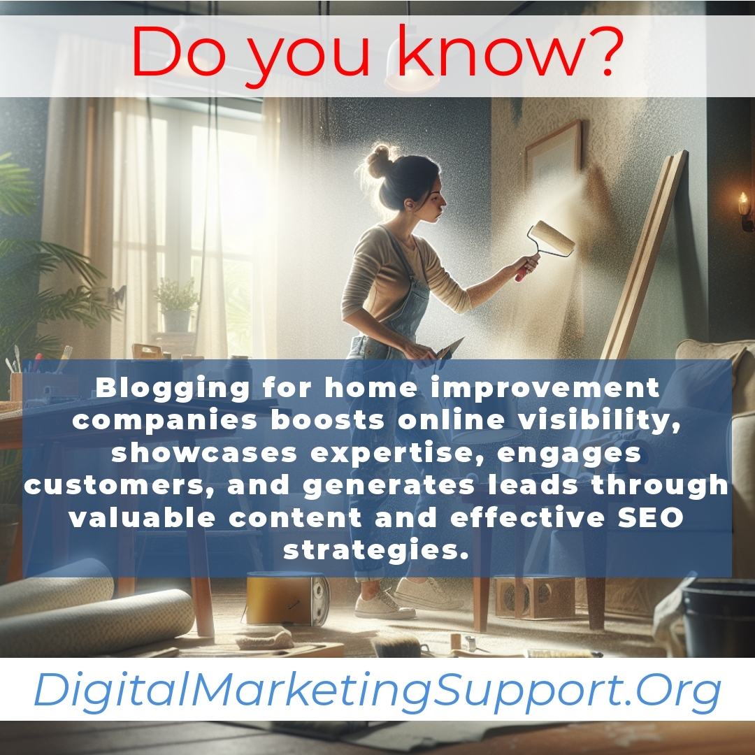 Blogging for Home Improvement Companies