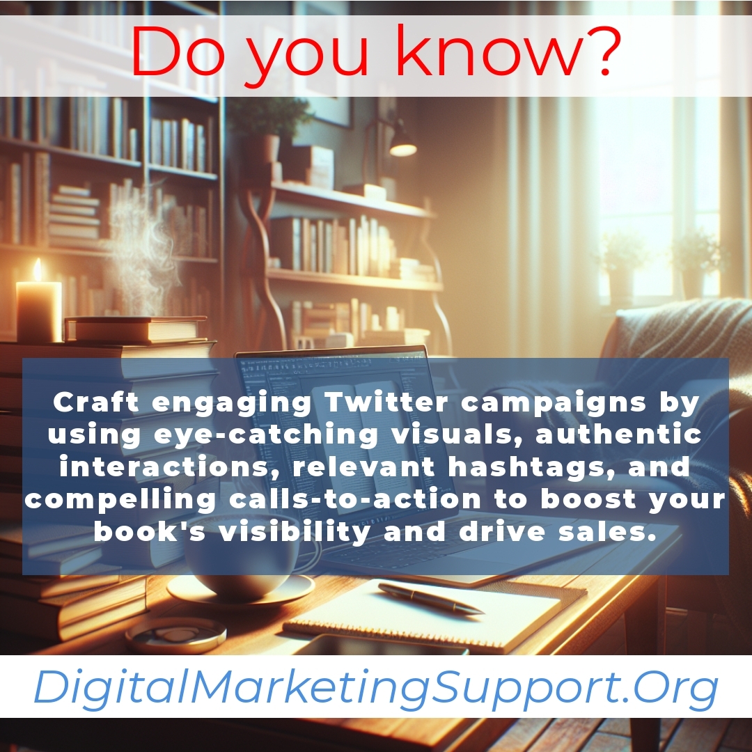 Creating Compelling Twitter Campaigns to Drive Book Sales and Engagement