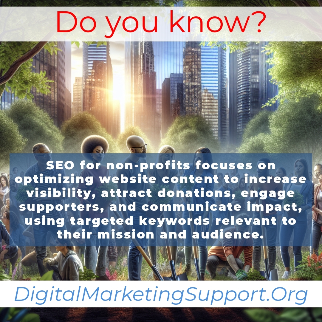 SEO for Non-Profits