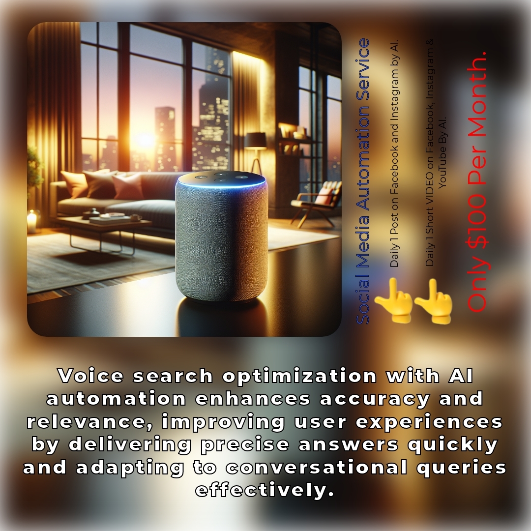 Voice Search Optimization with AI Automation