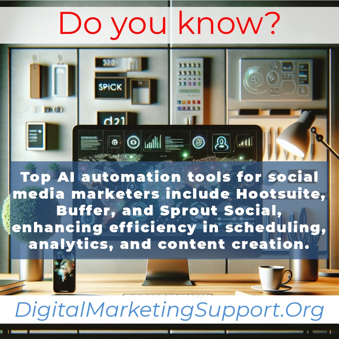 Top AI Automation Tools for Social Media Marketers