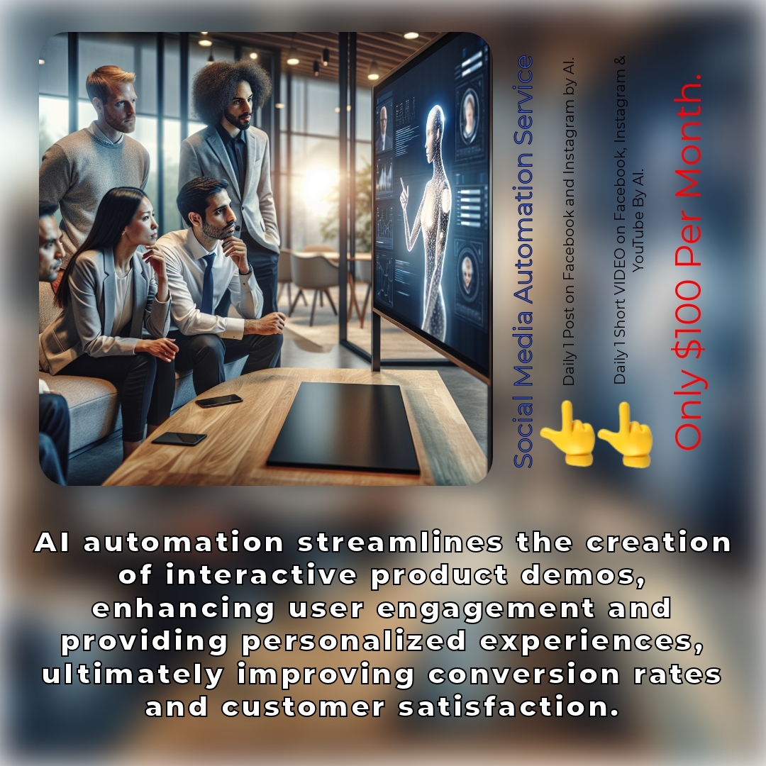AI Automation for Building Interactive Product Demos