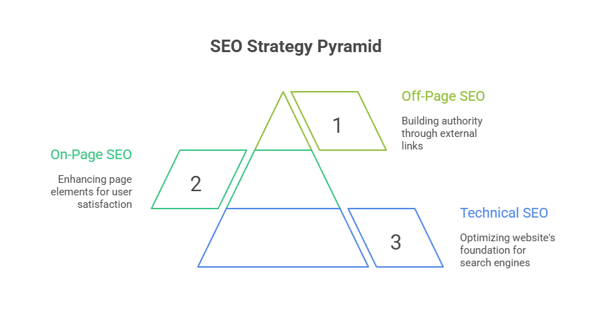 SEO Strategy Pyramid