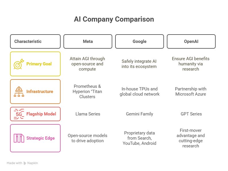 AI Company Comparison