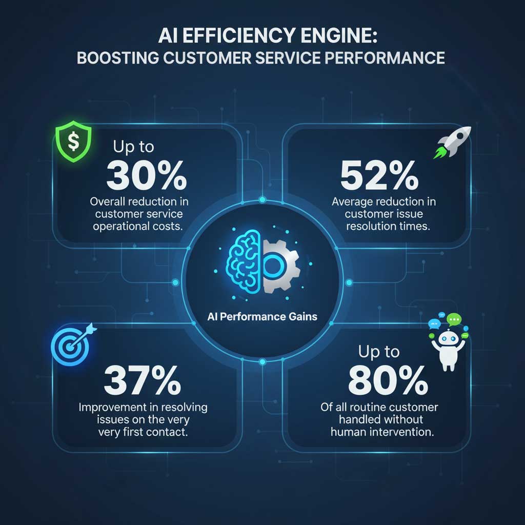 Key Performance Boosts with AI Customer Service