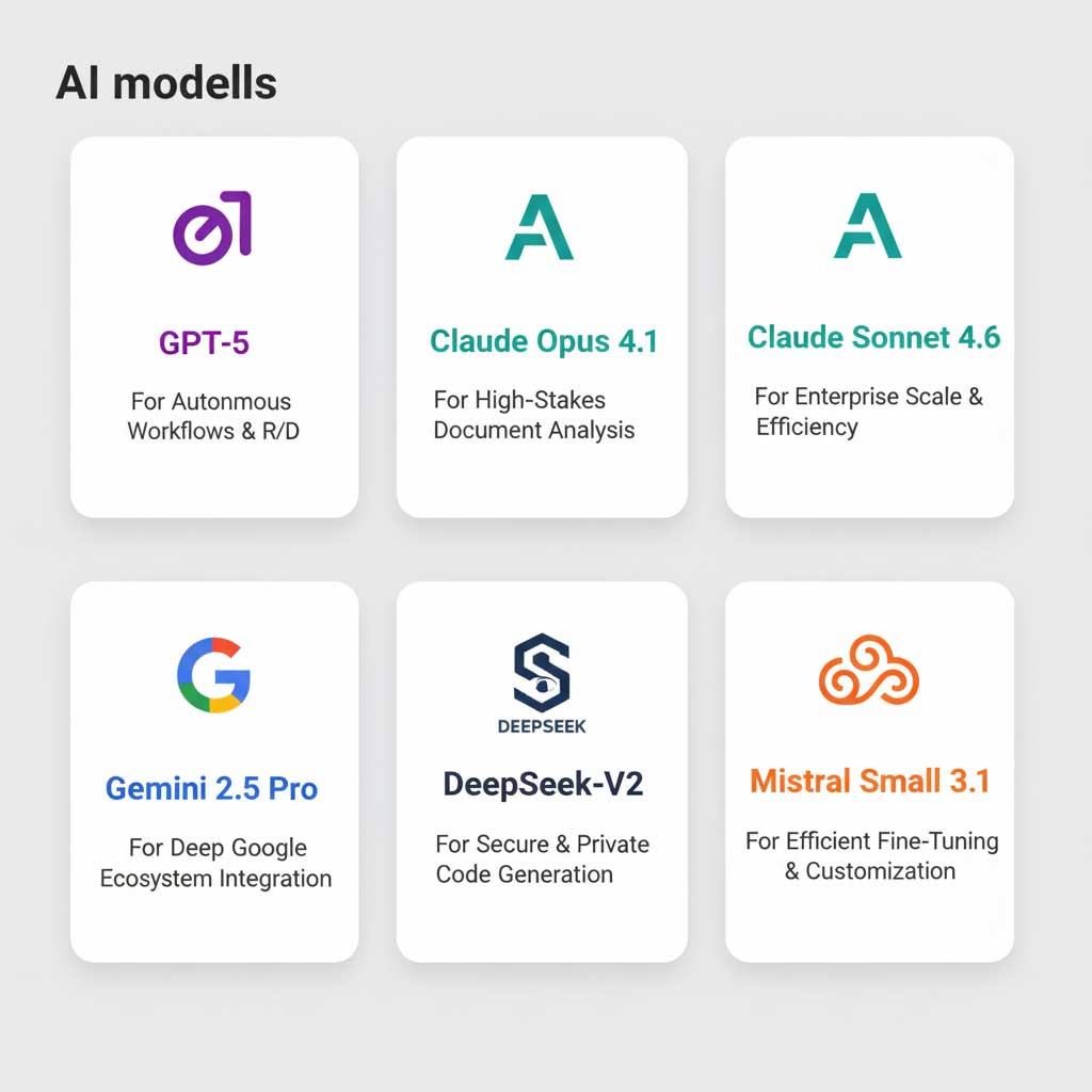 Your AI Strategic Shortlist: Top Models by Use Case