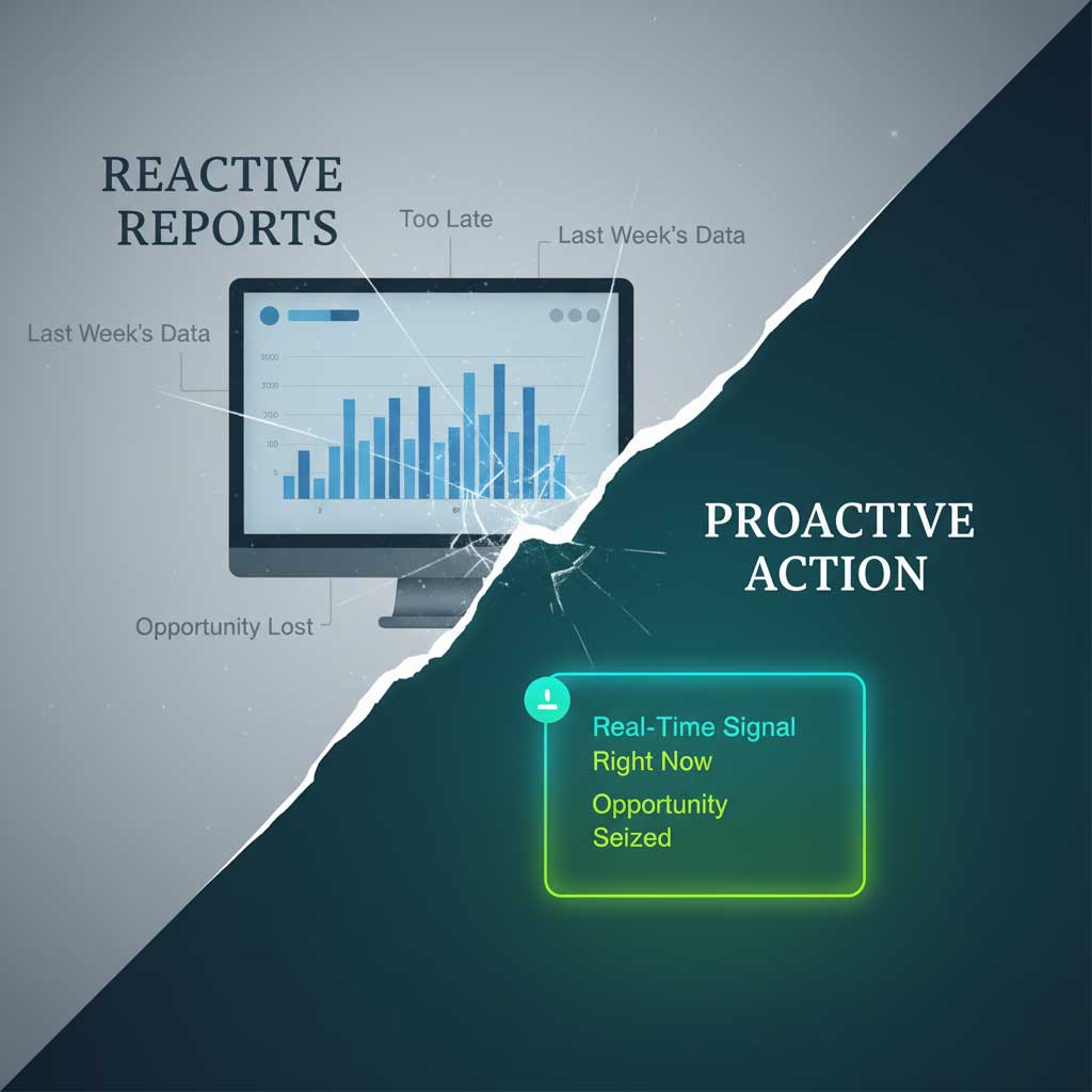 The Dashboard is Dead: A Tale of Two Timelines