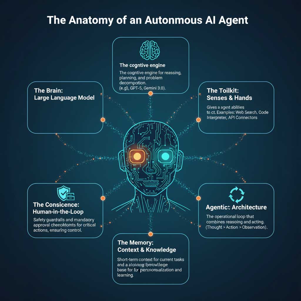 The Anatomy of an Autonomous AI Agent