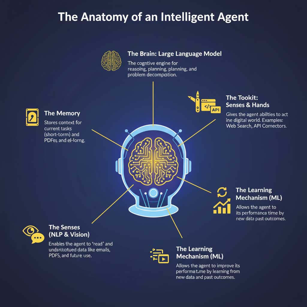 The Anatomy of an Intelligent Agent