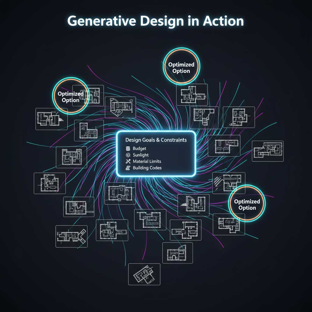 Generative Design: One Goal, Thousands of Solutions
