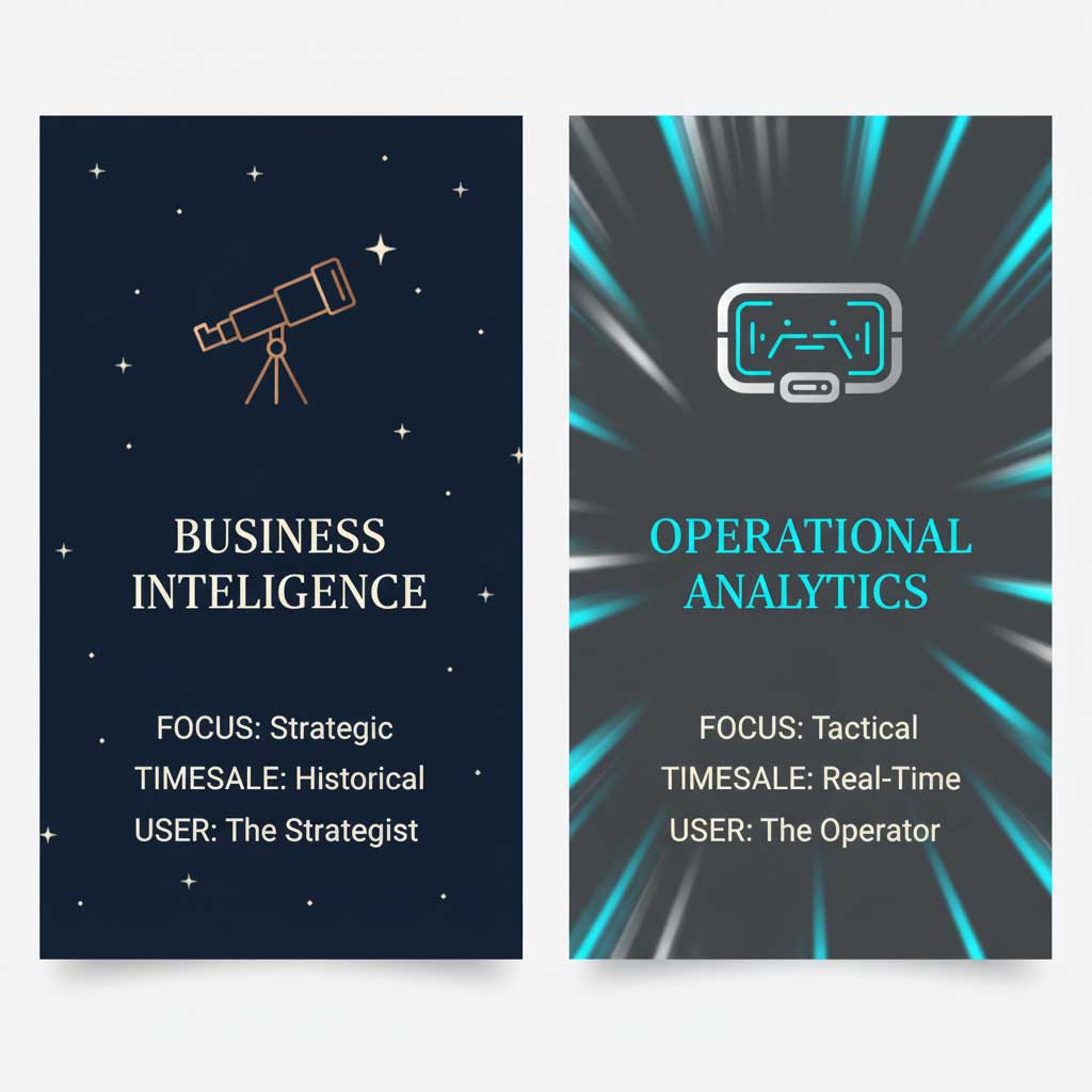 Two Philosophies of Data: A Visual Distinction