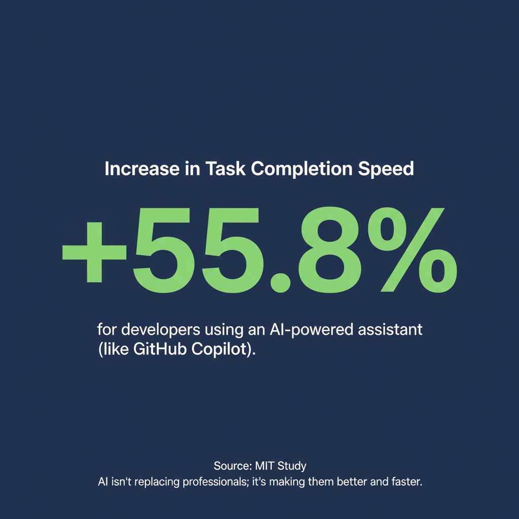 AI Augmentation in Action: The 55.8% Productivity Boost