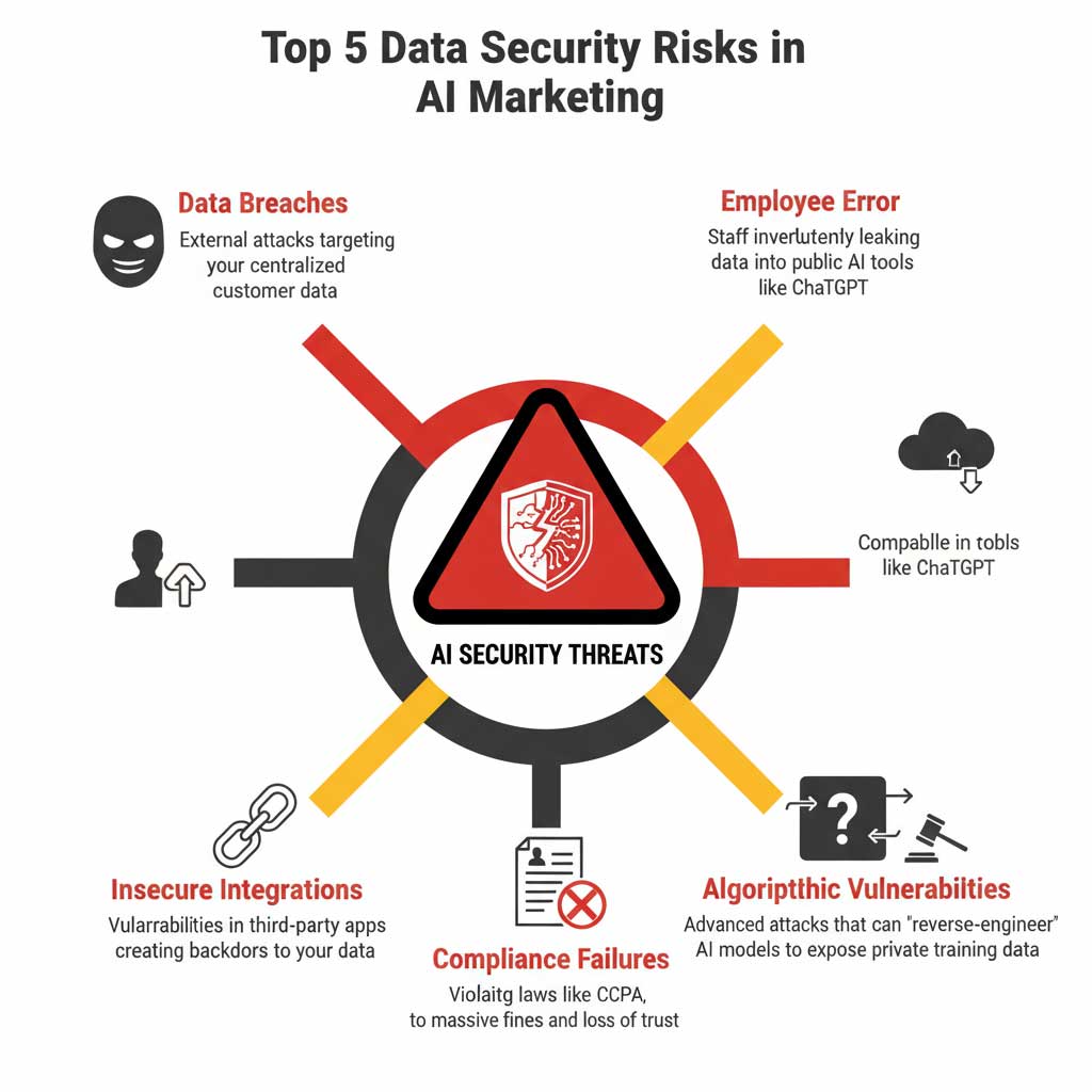 Top 5 AI Marketing Security Risks