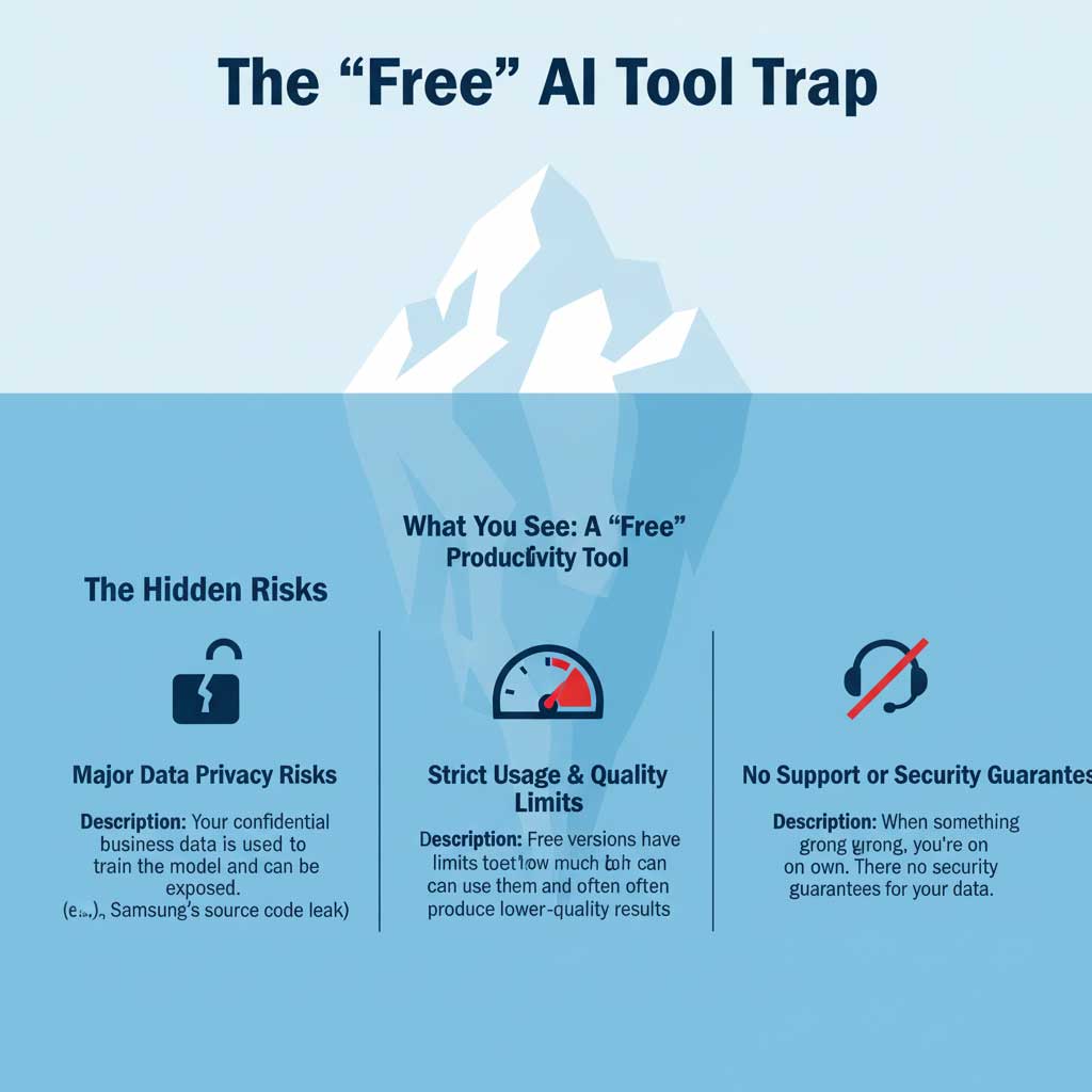 The "Free" AI Trap: Hidden Business Risks