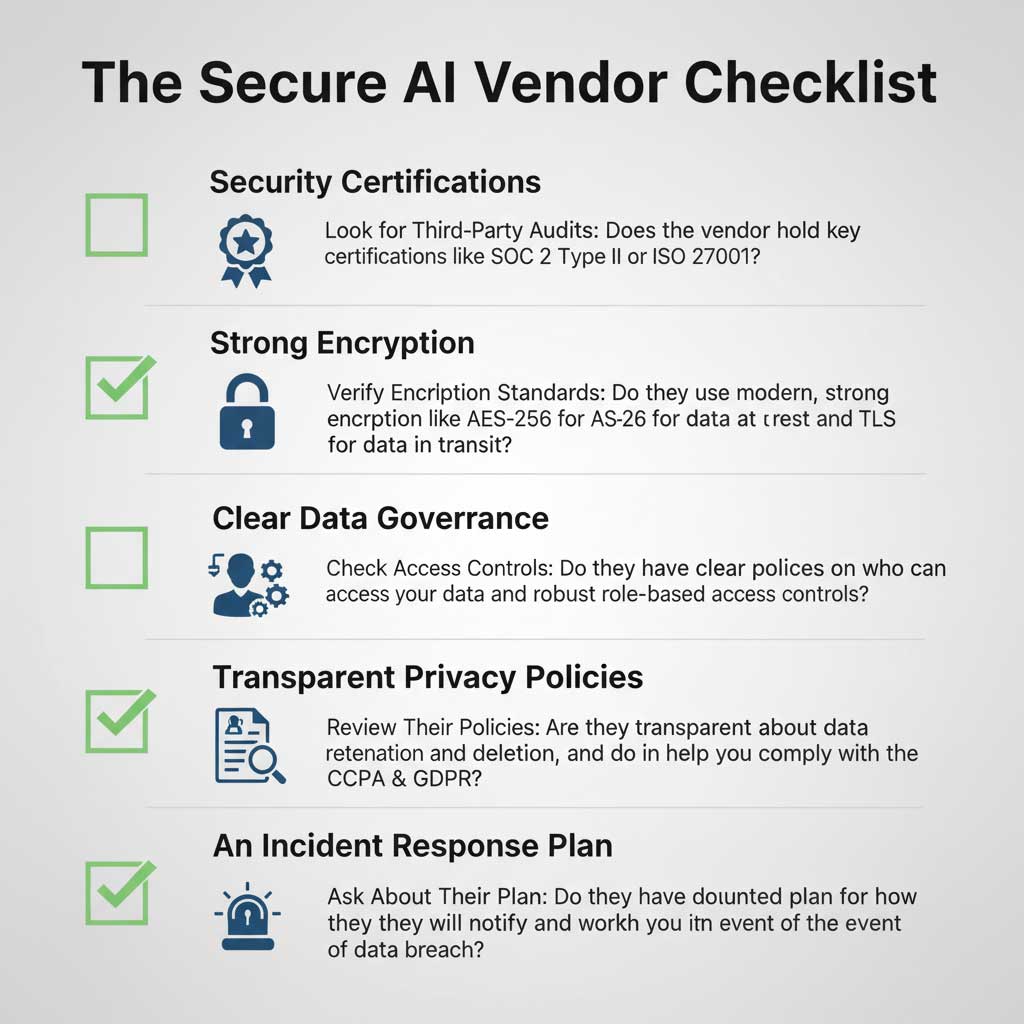 Your AI Vendor Security Checklist