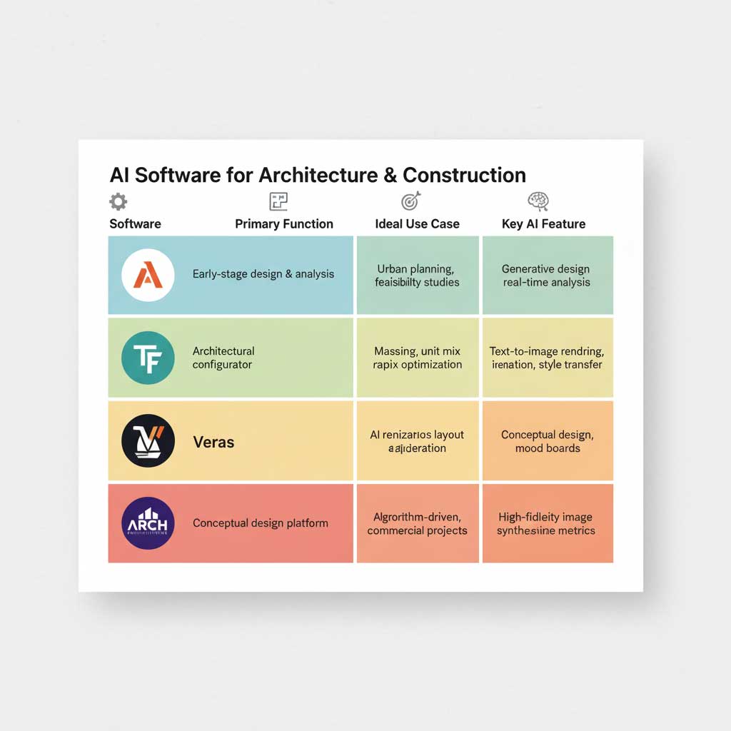 The Architect's AI Toolkit: Top Software of 2025