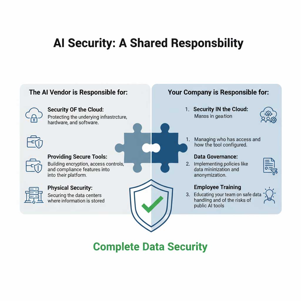 The Shared Responsibility Model for AI Security