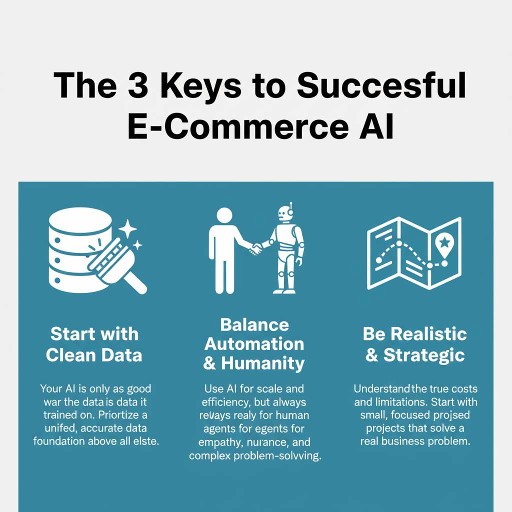 The 3 Keys to Successful E-Commerce AI