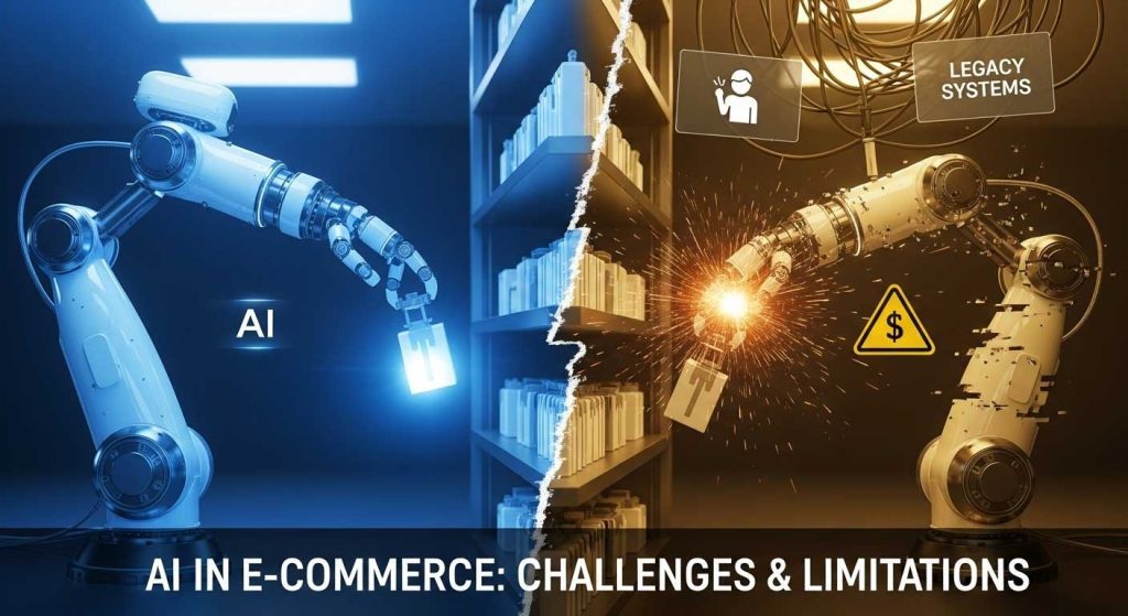 Top Challenges and Limitations of AI in E-Commerce Today Top Challenges and Limitations of AI in E-Commerce Today