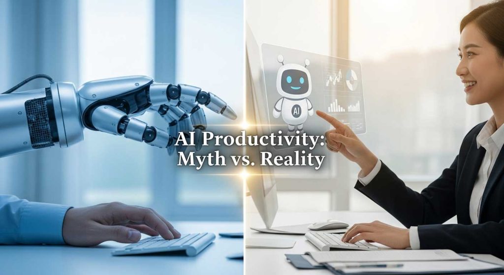 What are the common myths about ai productivity?