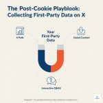 How can I use X to collect first-party data?