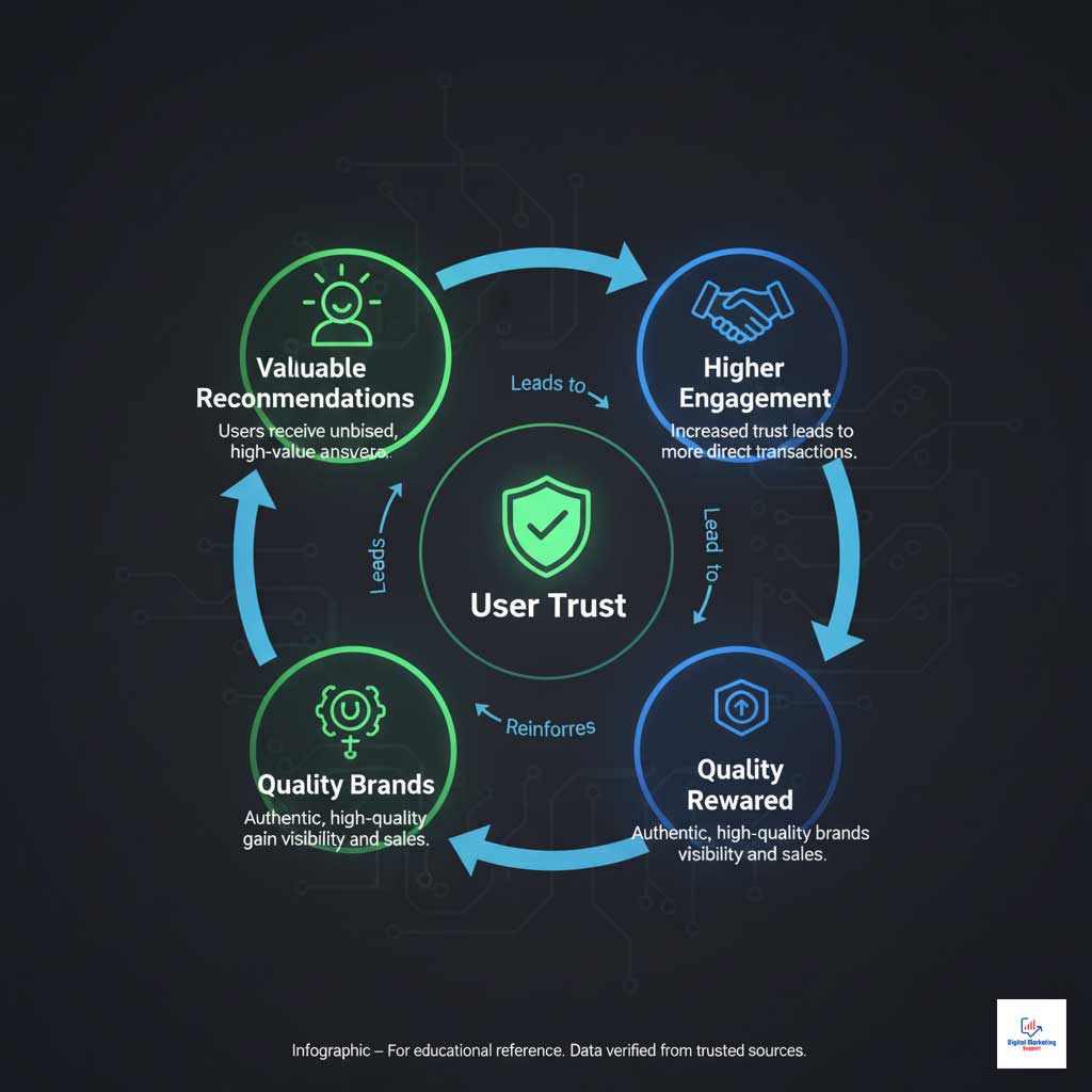 The Virtuous Cycle of Trust in AI-Powered Advertising