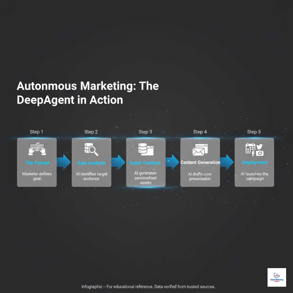 The DeepAgent Workflow: From Prompt to Campaign
