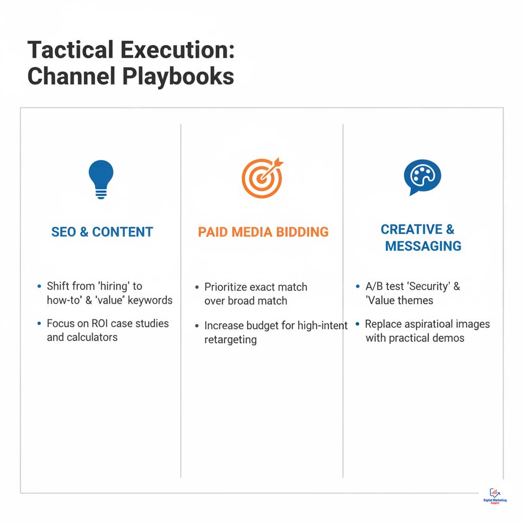 Channel-Specific Marketing Pivots for a Slowdown