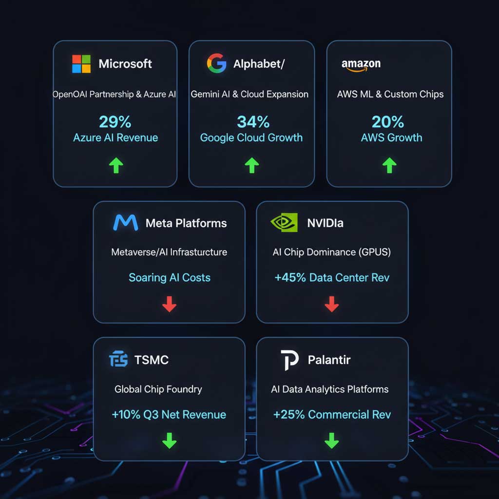 Magnificent Seven: AI Strategy at a Glance