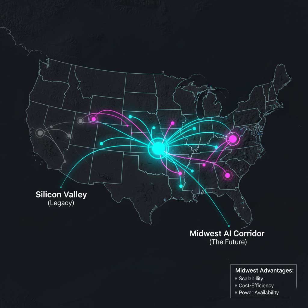 The Midwest AI Corridor: The New Tech Frontier