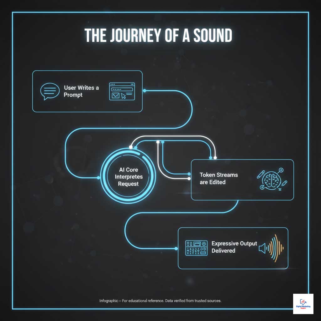 End-to-End: From Text Prompt to Expressive Audio