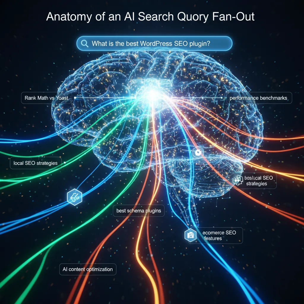 Anatomy of an AI Search Query Fan-Out - Infographic