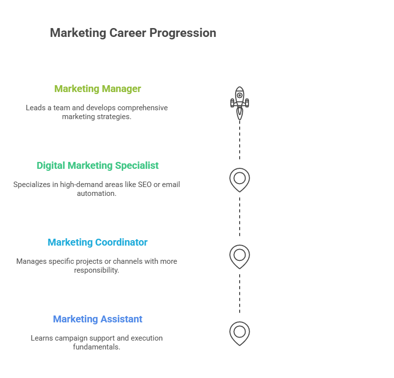 Marketing Career Progression