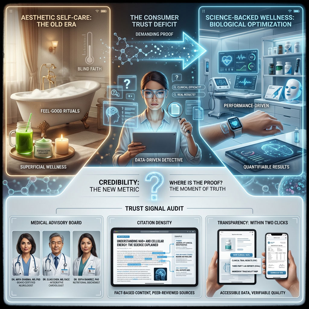 The Core Shift: From "Self-Care" to "Science-Backed"