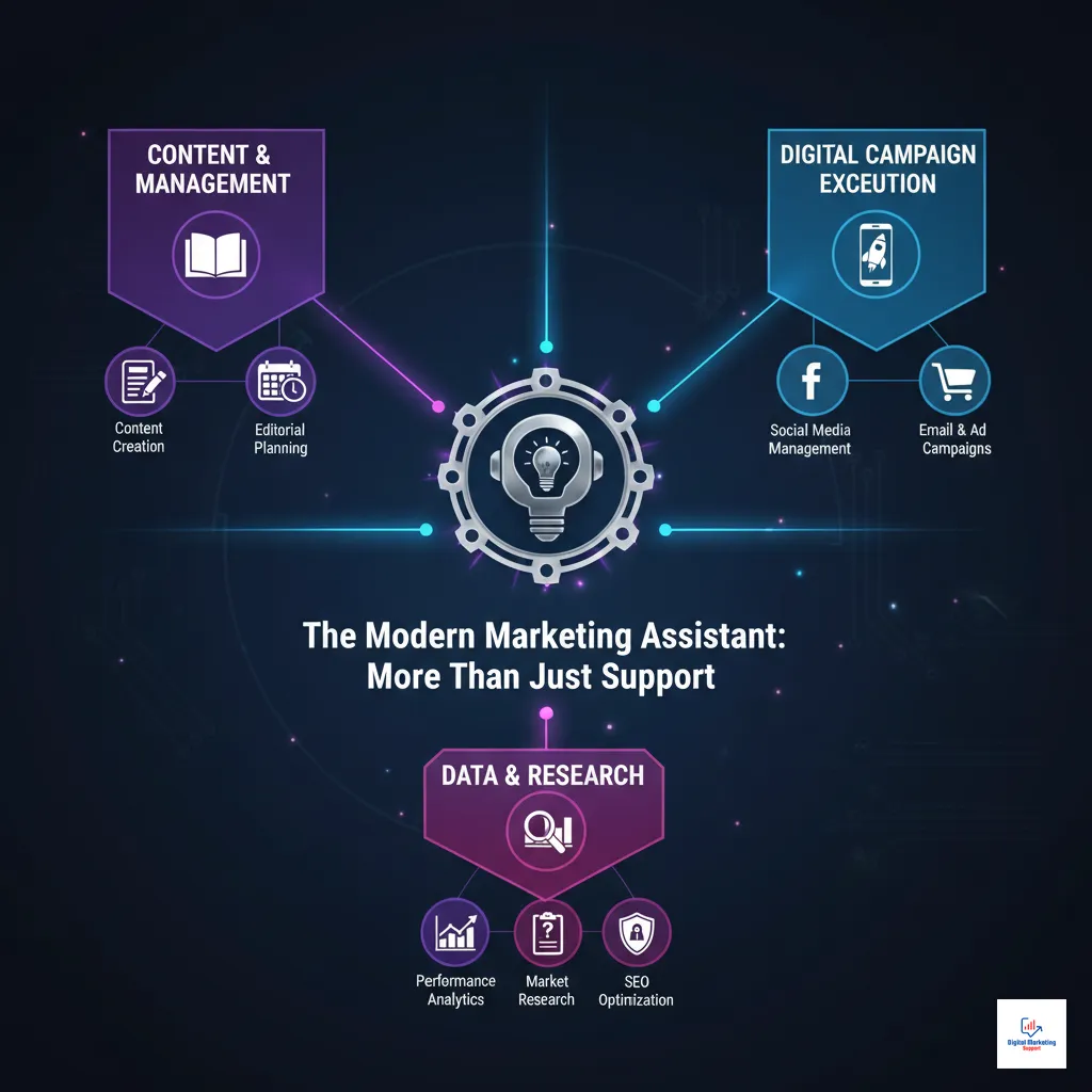 The Evolving Responsibilities of a Marketing Assistant - Infographic