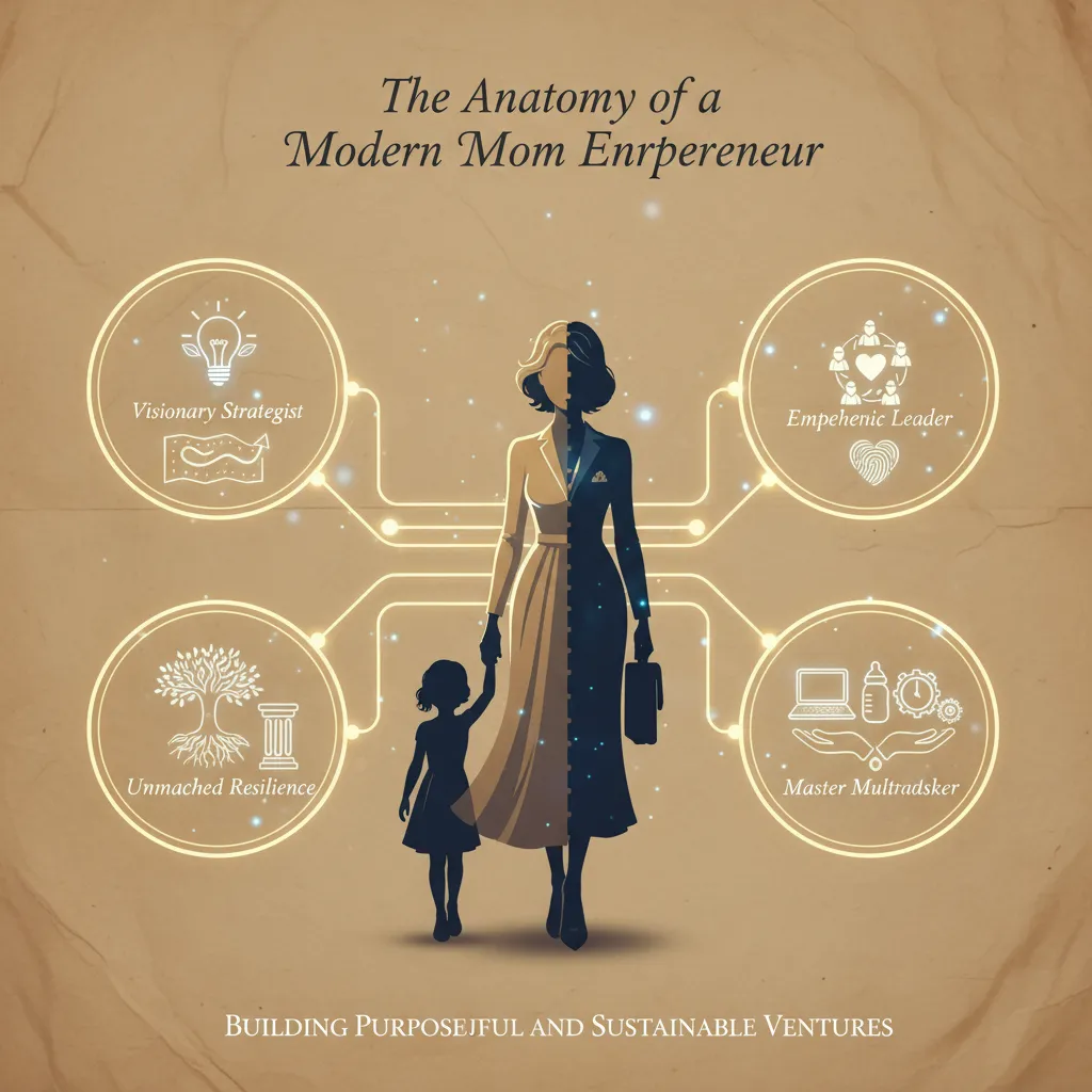 The Mompreneur Blueprint - Infographic
