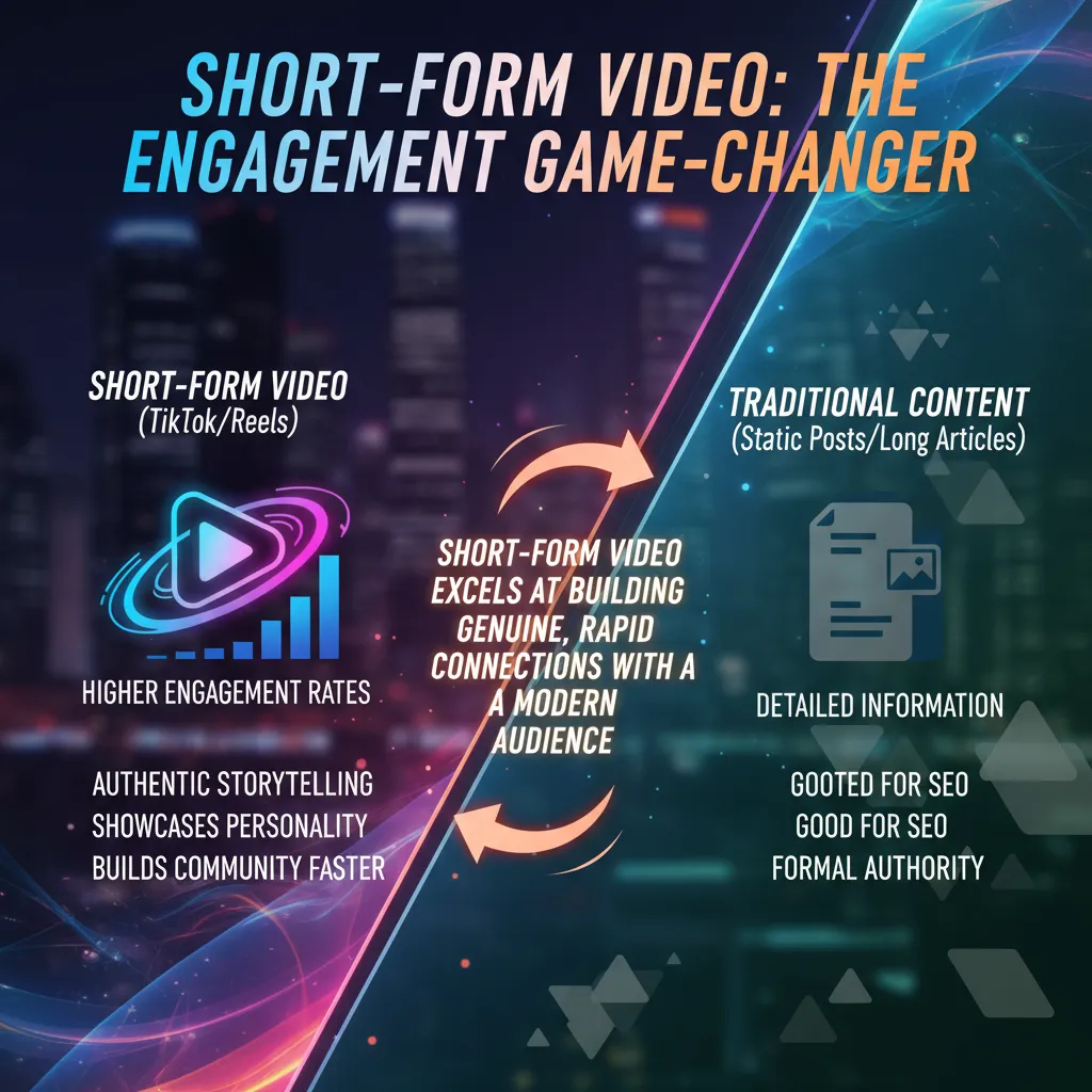 Why Short-Form Video Wins Hearts and Clicks - Infographic