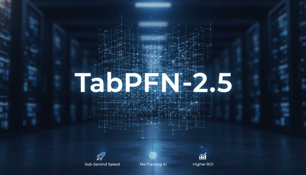Prior Labs TabPFN-2.5 Pioneering Scale and Speed in Tabular AI Foundation Models