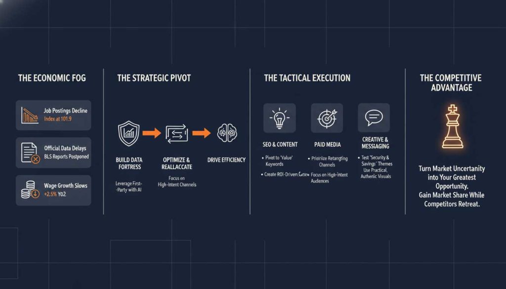 How October’s decline in job postings shapes digital marketing budgets and demand