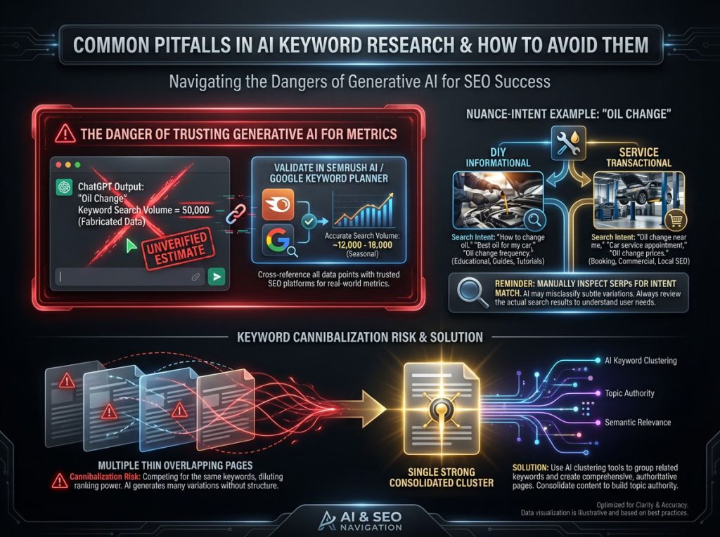 Common Pitfalls in AI Keyword Research and How to Avoid Them