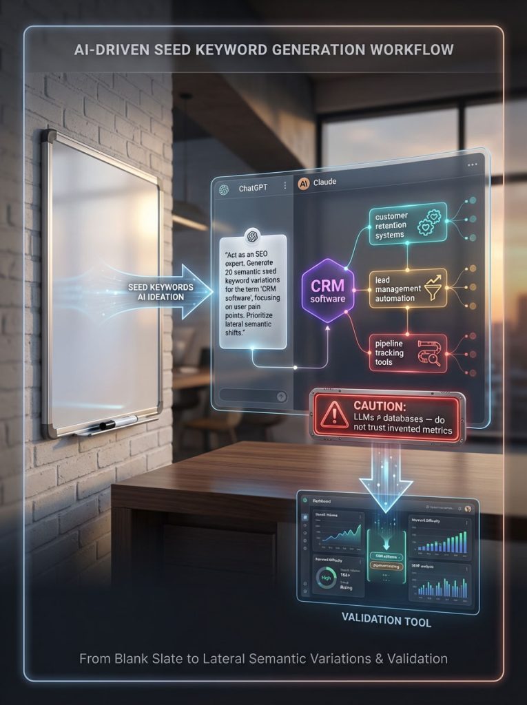 Step 1: Generating Seed Keywords AI for Strategic Ideation