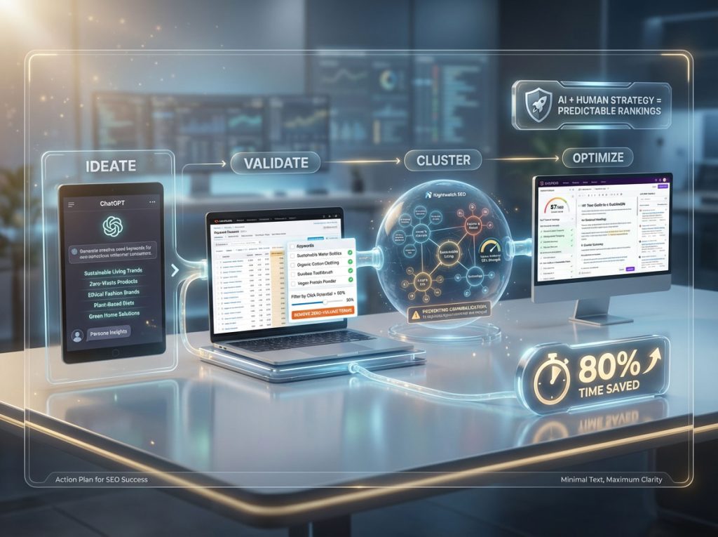 Summary and Action Plan: Implementing Your AI Keyword Research Process