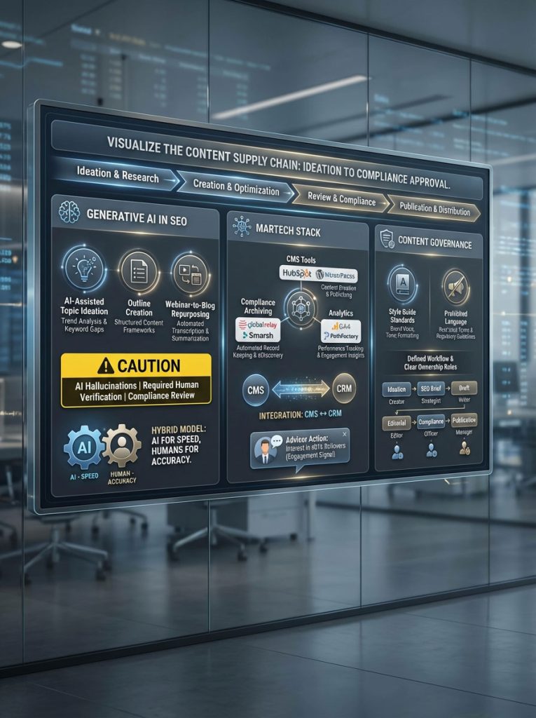 Integrating Generative AI and MarTech in Financial Content Operations