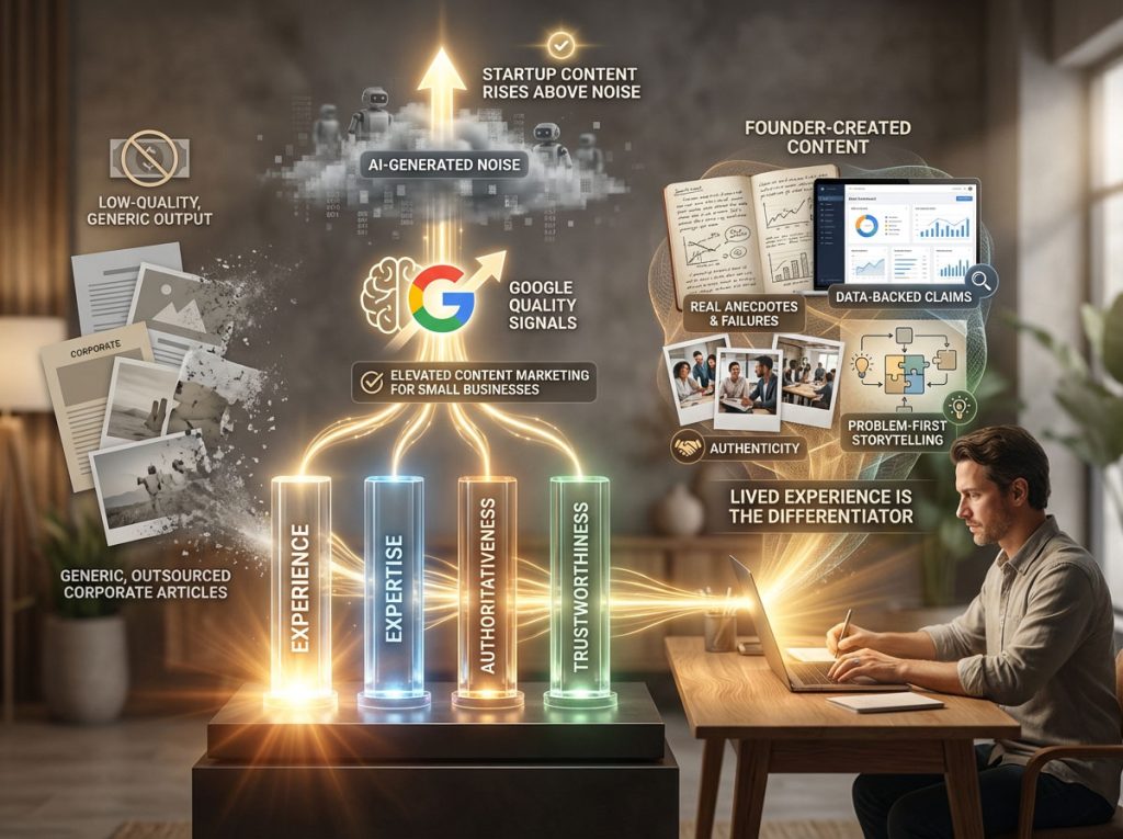 Leveraging E-E-A-T Principles to Boost Content Marketing for Small Businesses